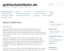 Tablet Screenshot of gottleubatalbahn.de